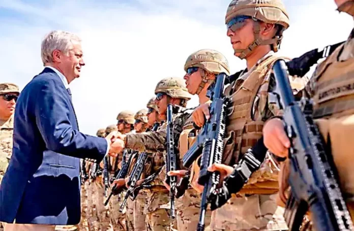 Zanjas en la frontera Chile-Bolivia por el Plan Escudo Fronterizo del gobierno de Kast